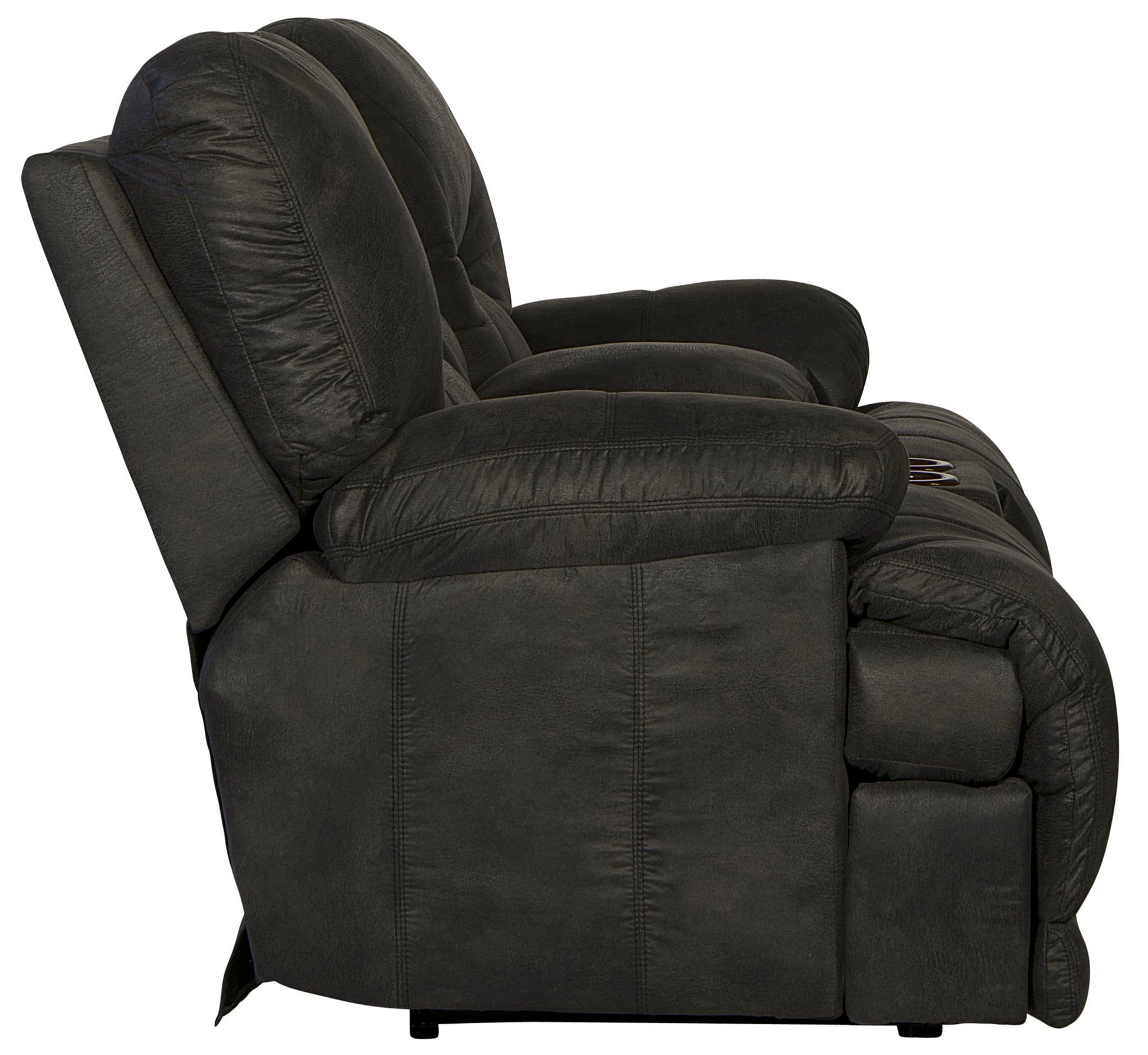 Voyager - Lay Flat Console Reclining Loveseat - Hornell Furniture Outlet