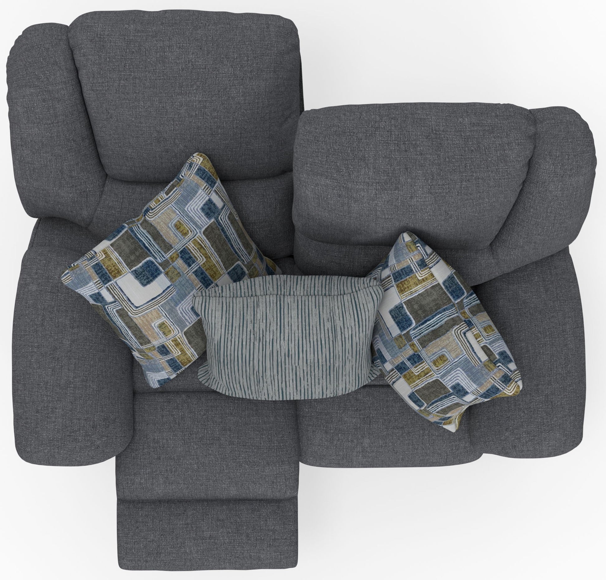 Trifecta - Reclining Loveseat - Hornell Furniture Outlet