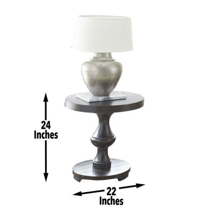 Dory - Round End Table - Hornell Furniture Outlet