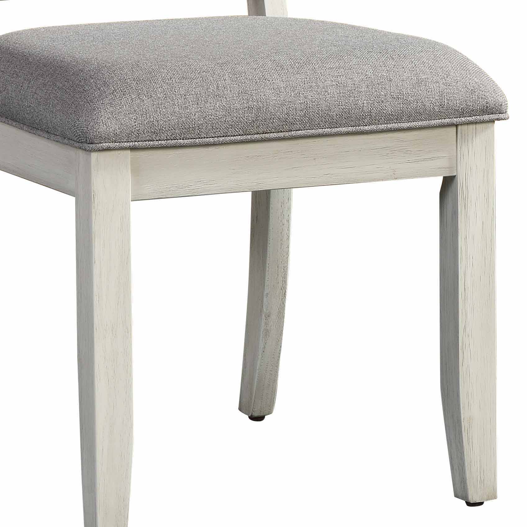 Canova - Side Chair (Set of 2) - White - Hornell Furniture Outlet