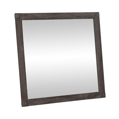 Lakeside Haven - Landscape Mirror - Dark Brown - Hornell Furniture Outlet