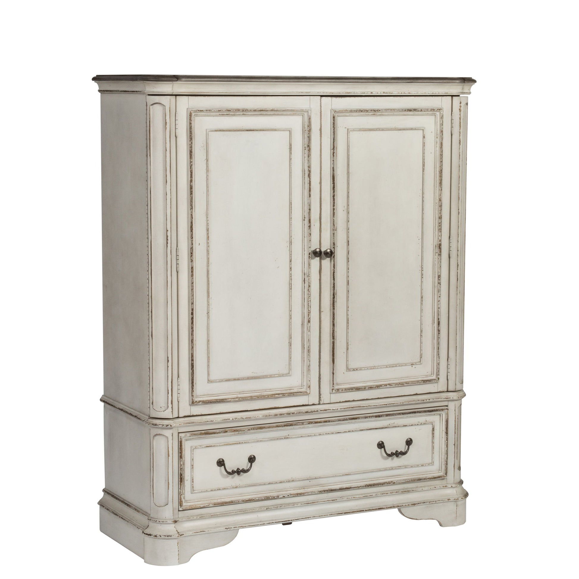 Magnolia Manor - Door Chest - White - Hornell Furniture Outlet