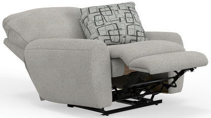 Maxwell - Power Deep Seat Lay Flat Recliner - Hornell Furniture Outlet