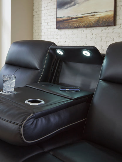 5Z - Comfort - Relaxation - Power Reclining Sofa With Adj Headrest - Hornell Furniture Outlet