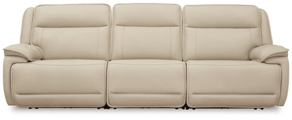 Double Deal - Reclining Sectional - Hornell Furniture Outlet