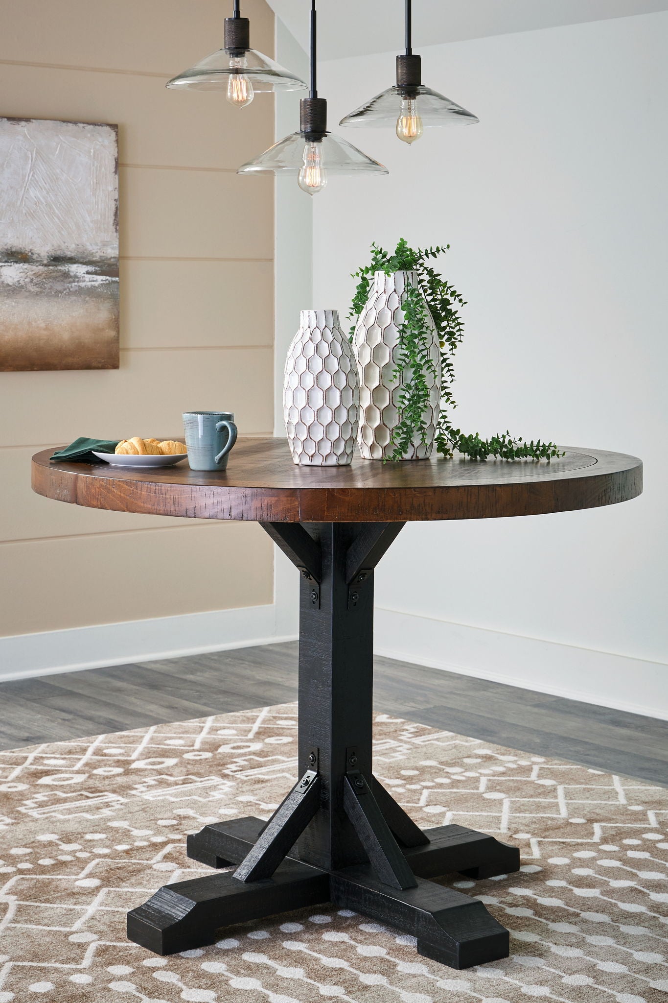 Valebeck - Multi - Counter Height Dining Table - Hornell Furniture Outlet