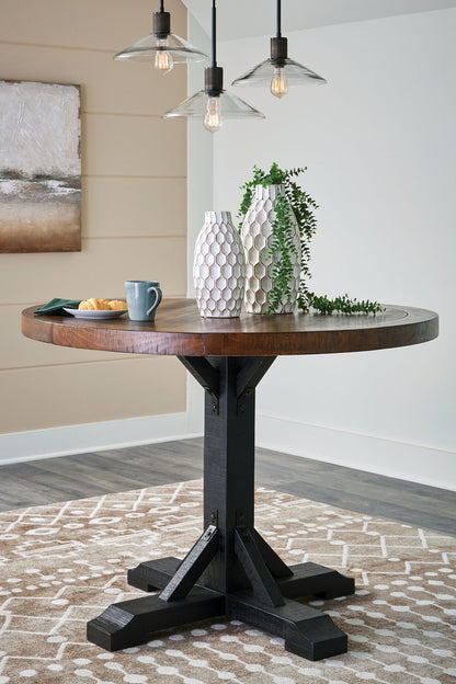 Valebeck - Multi - Counter Height Dining Table - Hornell Furniture Outlet