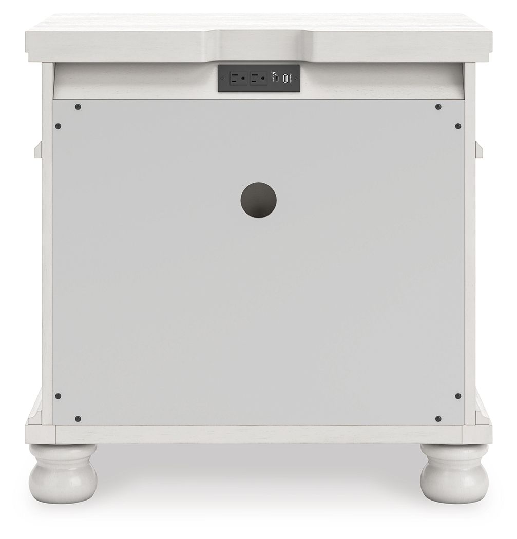 Rowlenstown - Three Drawer Night Stand - Hornell Furniture Outlet