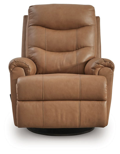 Flynwood - Swivel Glider Recliner - Hornell Furniture Outlet