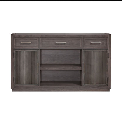 Modern Edge - Server - Brown - Hornell Furniture Outlet