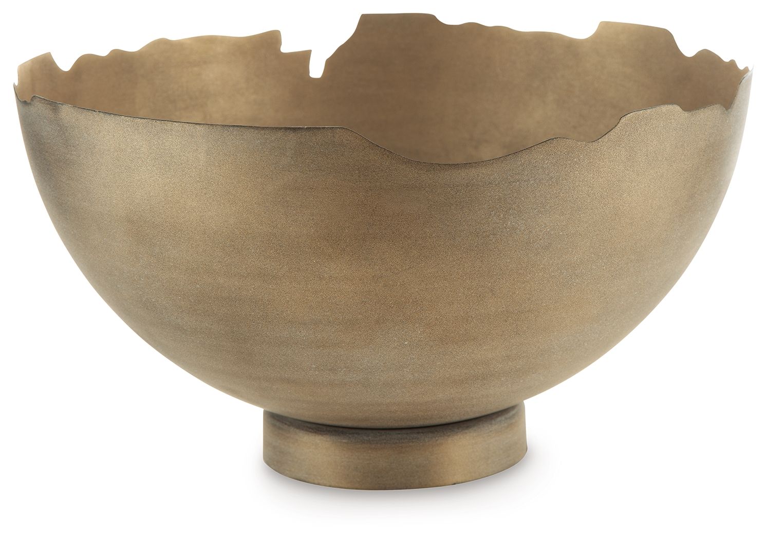 Maura - Antique Gold Finish - Bowl - Hornell Furniture Outlet