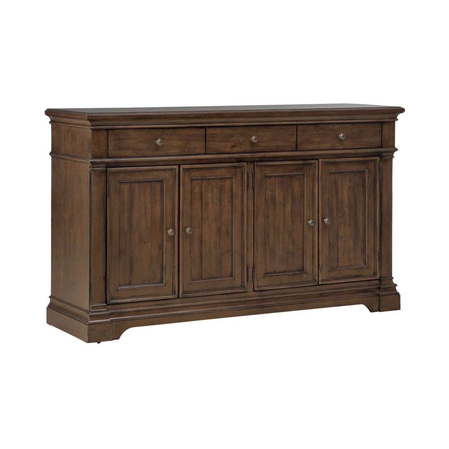 Arden Road - Buffet - Satin Cherry - Hornell Furniture Outlet