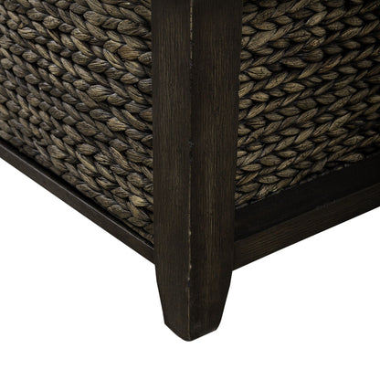 Mill Creek - 3 Piece Living Room Set (Lift Top Cocktail & 2 Drawer End Tables) - Dark Brown - Hornell Furniture Outlet