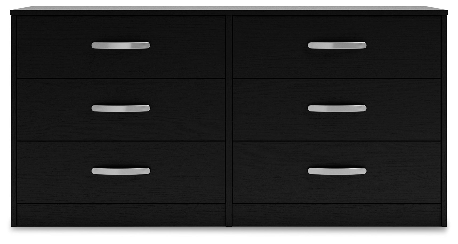 Finch - Six Drawer Dresser - 29'' Height - Black - Hornell Furniture Outlet