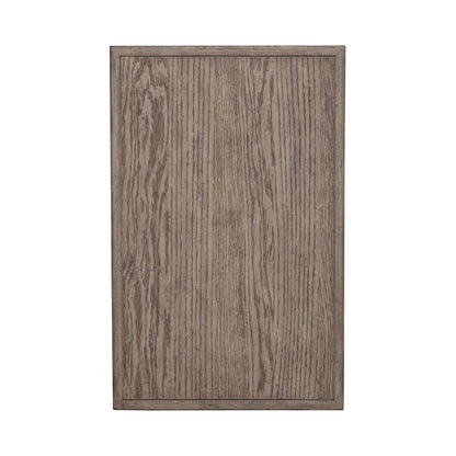 City Scape - Chair Side Table - Burnished Beige - Hornell Furniture Outlet