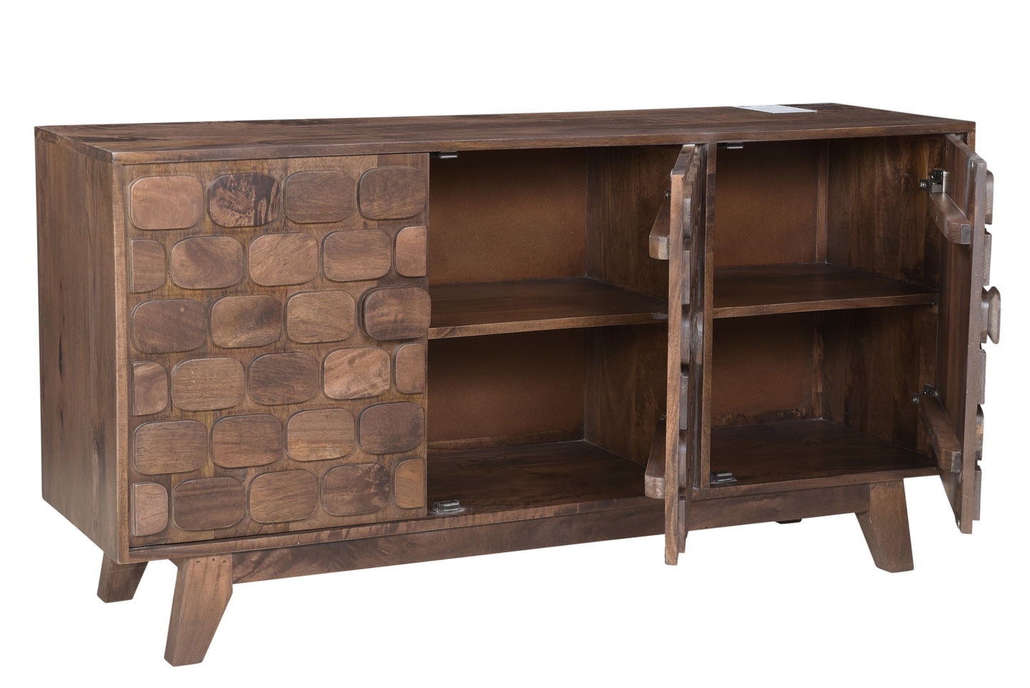 Darby - Accent Server - Dark Brown - Hornell Furniture Outlet