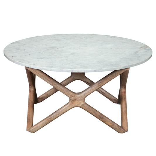 Wyman - Marble Top Table - Hornell Furniture Outlet