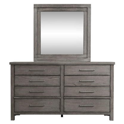 Modern Farmhouse - Dresser & Mirror - Hornell Furniture Outlet
