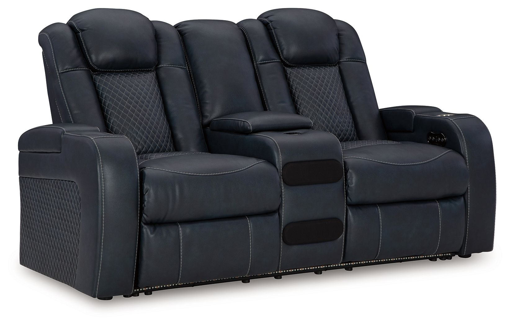 Fyne - dyme - Reclining Living Room Set - Hornell Furniture Outlet