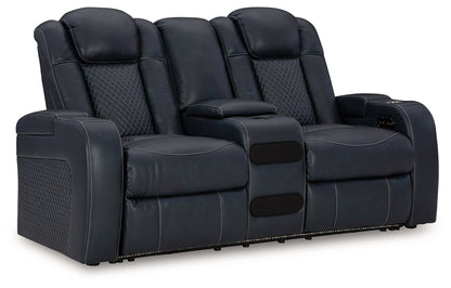 Fyne - dyme - Reclining Living Room Set - Hornell Furniture Outlet