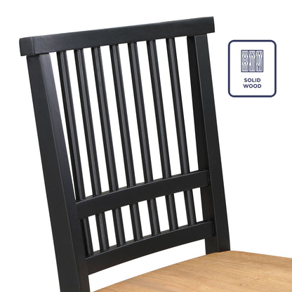 Magnolia - Counter Stool (Set of 2) - Black - Hornell Furniture Outlet