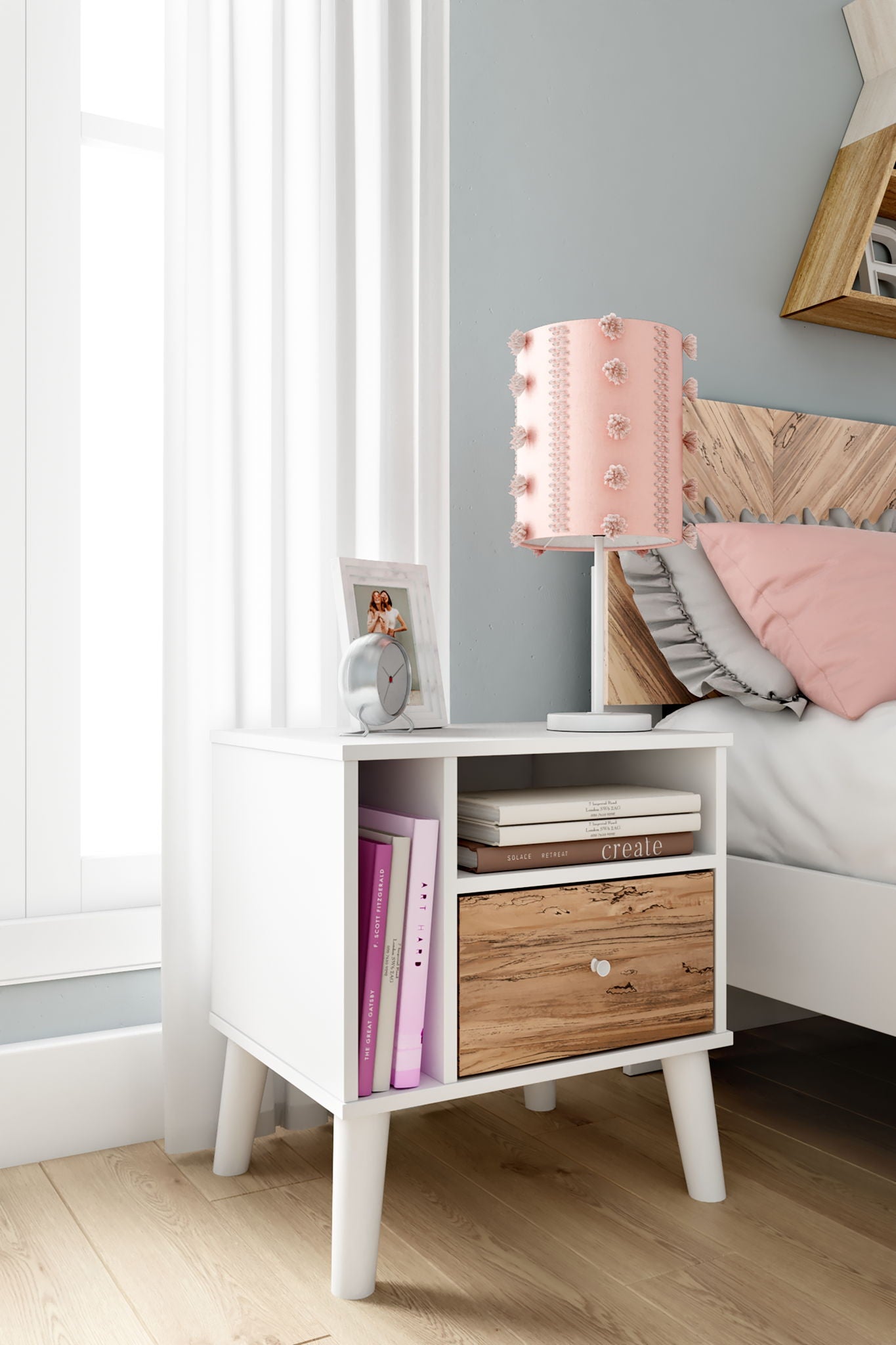 Piperton - Night Stand - Hornell Furniture Outlet