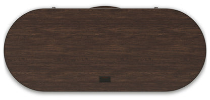 Korestone - Warm Brown - Home Office Desk - Hornell Furniture Outlet