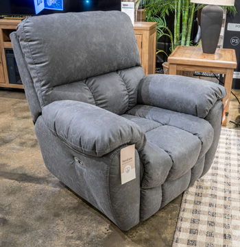 Bakerstein - Power Rocker Recliner With Adjustable Headrest - Galaxy