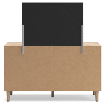 Cielden - Two - Tone - Dresser And Mirror - Hornell Furniture Outlet