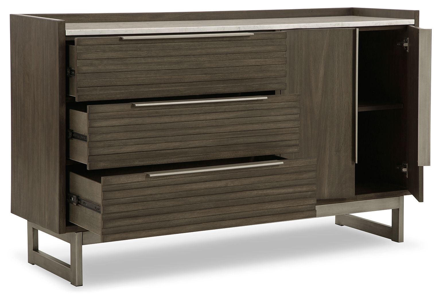 Arkenton - Dresser, Mirror - Hornell Furniture Outlet