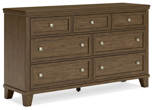 Shawbeck - Medium Brown - Dresser - Hornell Furniture Outlet