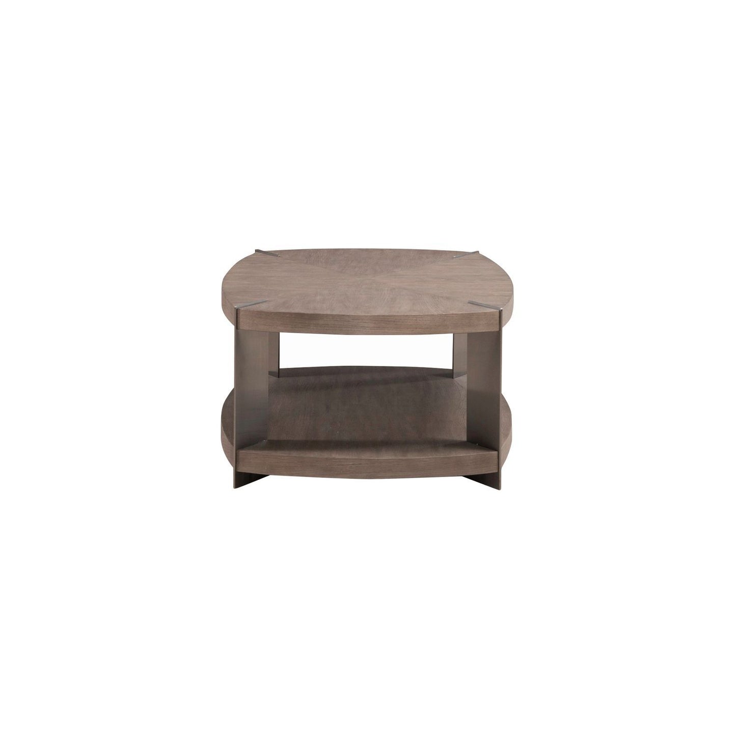 Harlow - Oval Cocktail Table - Light Brown - Hornell Furniture Outlet