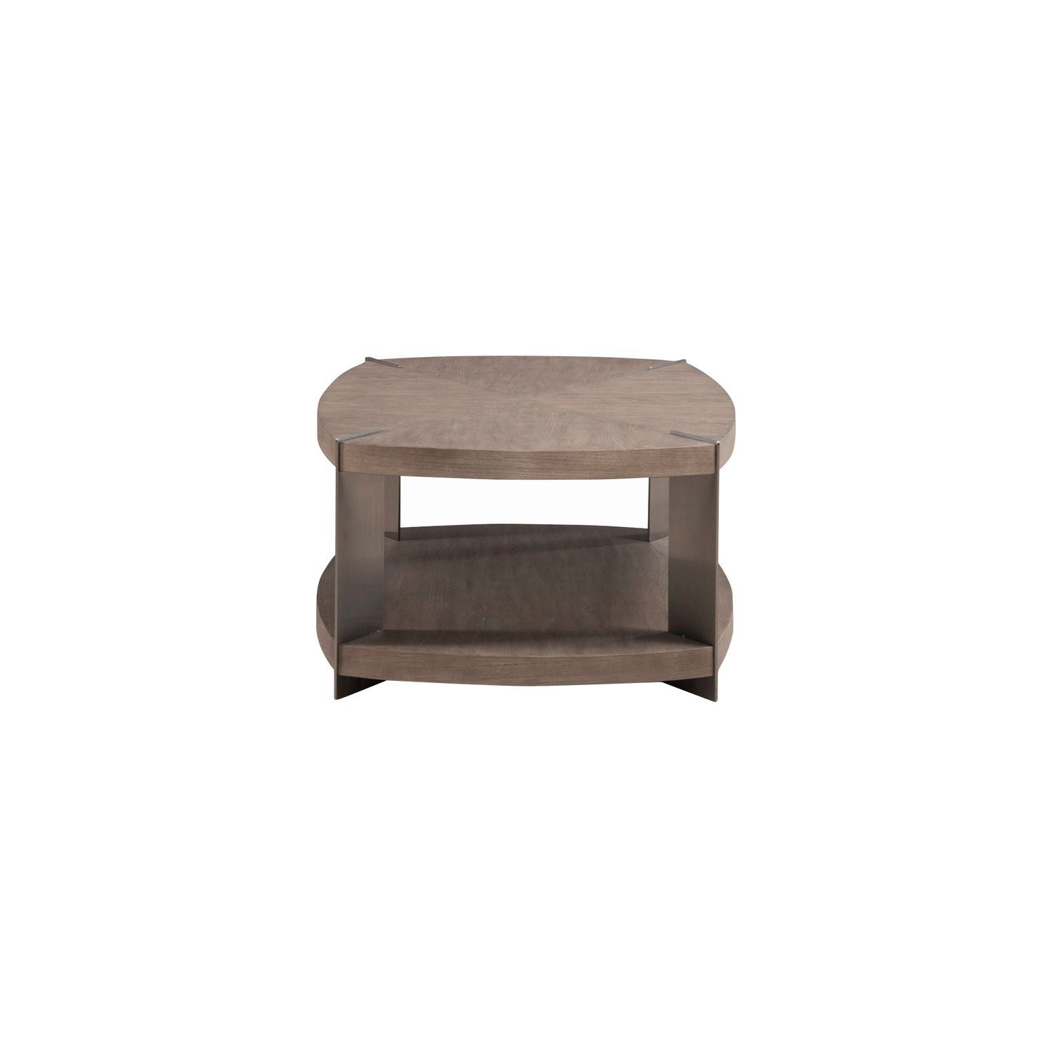Harlow - Oval Cocktail Table - Light Brown - Hornell Furniture Outlet