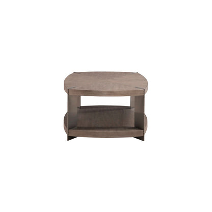 Harlow - Oval Cocktail Table - Light Brown - Hornell Furniture Outlet