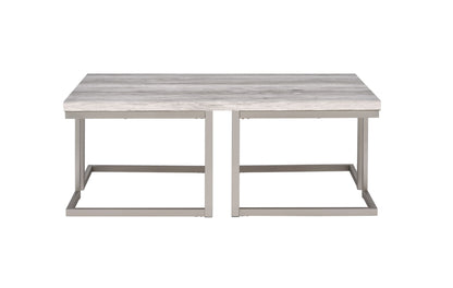 David - Cocktail Table - White - Hornell Furniture Outlet