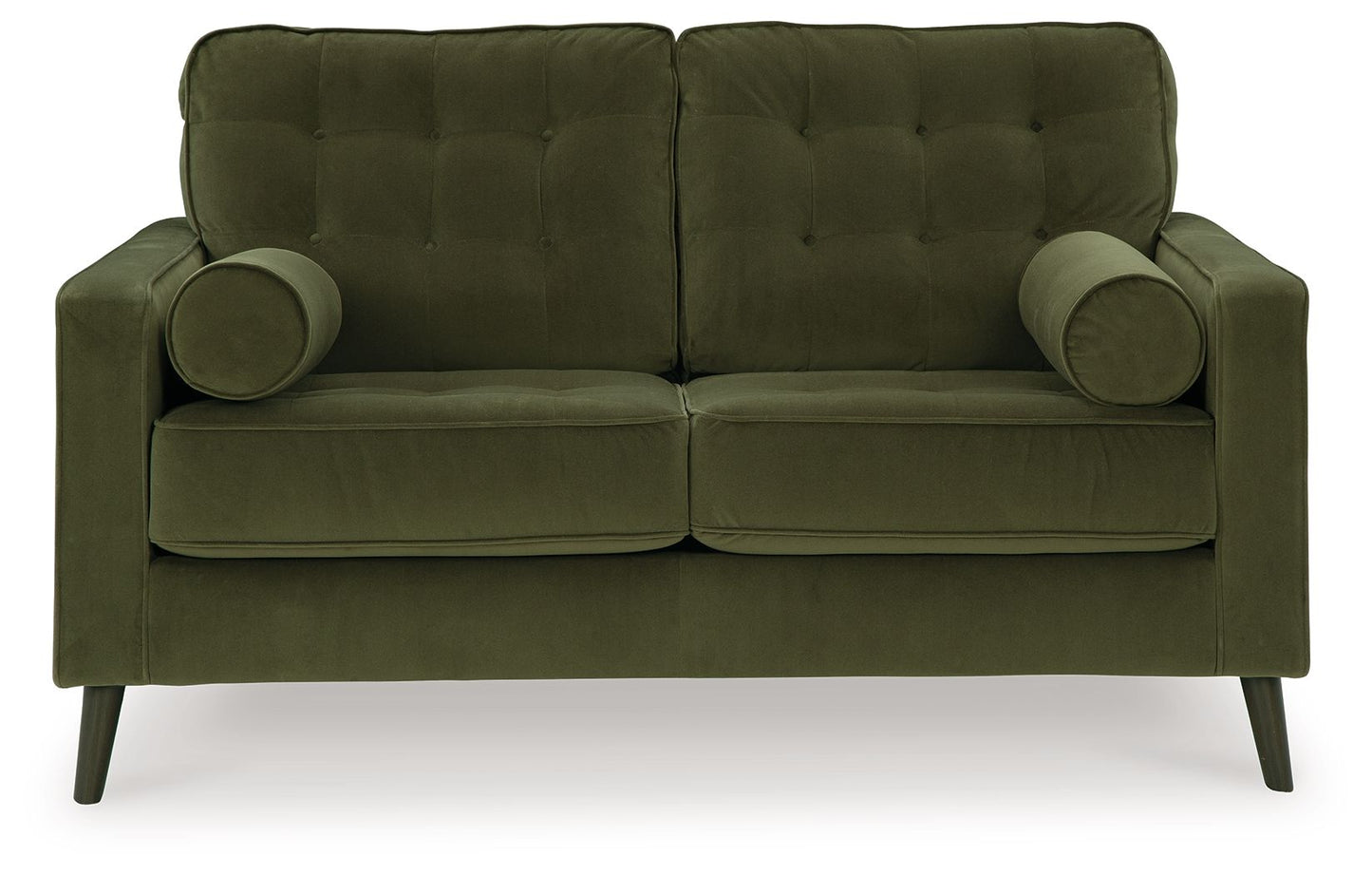 Reveon Lakes - Olive - Loveseat - Hornell Furniture Outlet