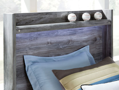 Baystorm - Panel Bedroom Set - Gray - Hornell Furniture Outlet