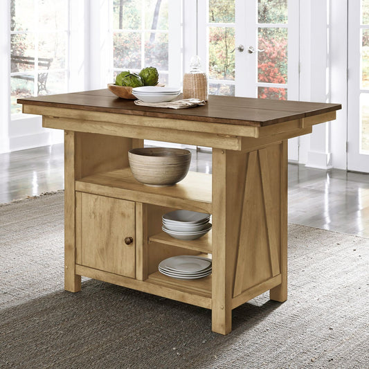 Lindsey Farm - Trestle Table - Brown - Hornell Furniture Outlet