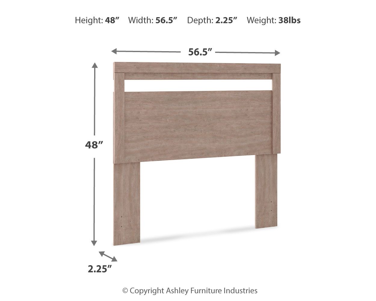 Flannia - Youth Panel Headboard - Hornell Furniture Outlet