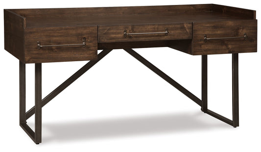 Starmore - Brown - Home Office Desk - Hornell Furniture Outlet