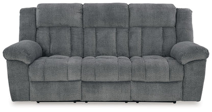 Tip - off - Power Reclining Sofa With Adj Headrest - Hornell Furniture Outlet