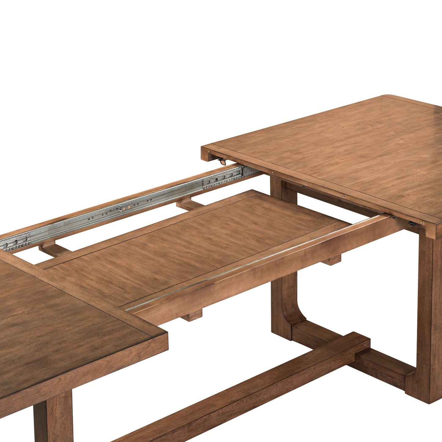 Harmony - 5 Piece Table Set - Brownstone - Hornell Furniture Outlet