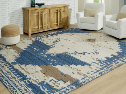 Varnler - Rug - Hornell Furniture Outlet