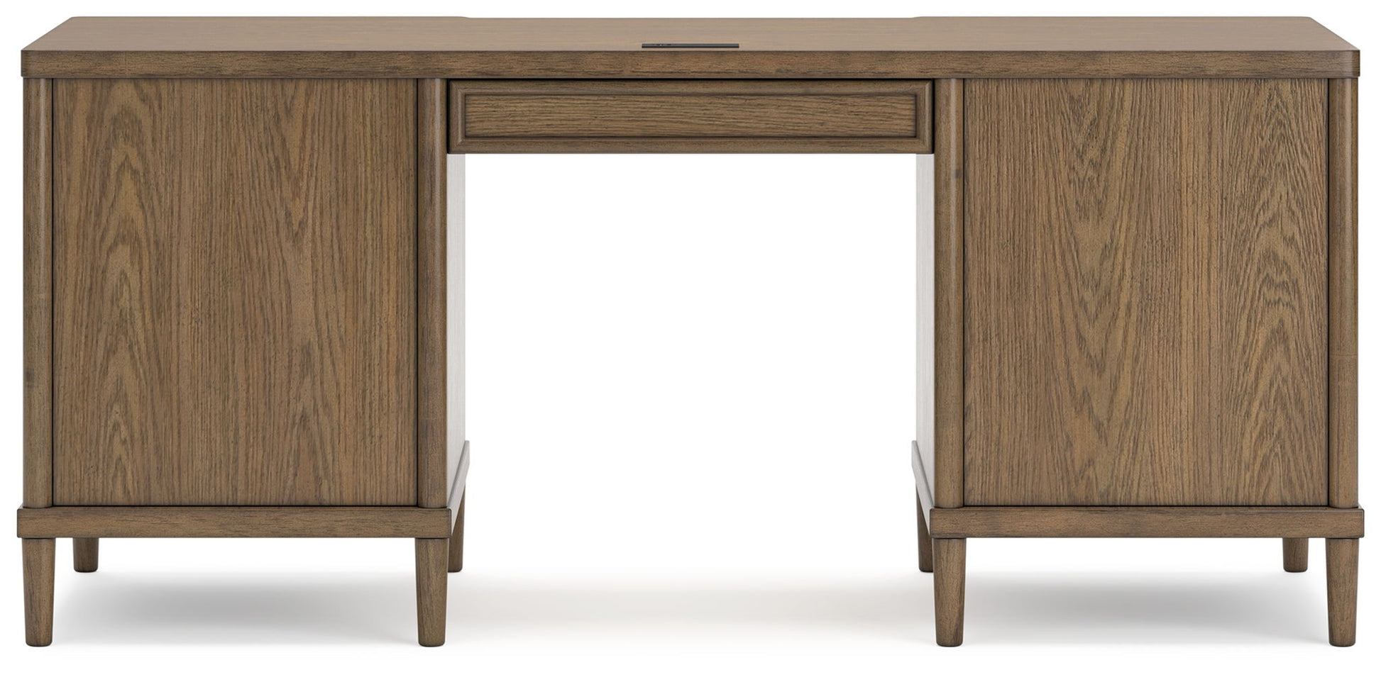 Roanhowe - Brown - Home Office Desk - Hornell Furniture Outlet