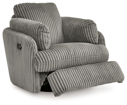 Tie - breaker - Swivel Glider Recliner - Hornell Furniture Outlet