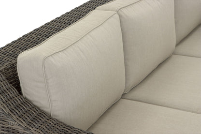 Jones - Outdoor Resin Wicker Sofa - Brown - Hornell Furniture Outlet