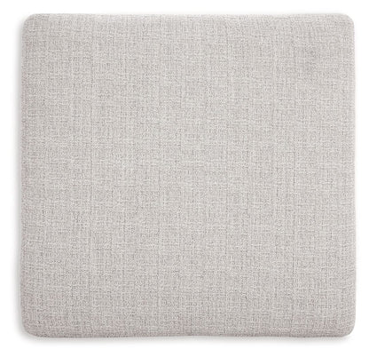 Koralynn - Oversized Accent Ottoman - Stone - Hornell Furniture Outlet
