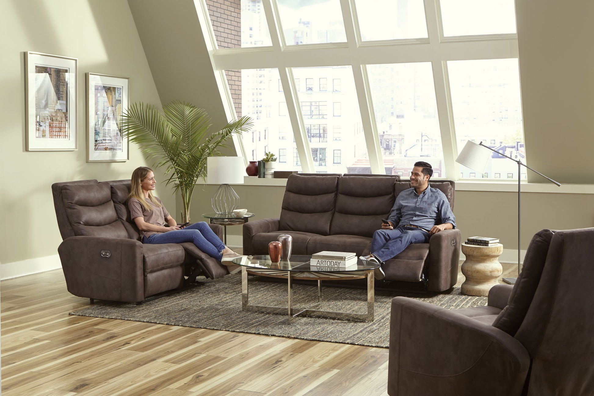 Gill - Reclining Loveseat - Hornell Furniture Outlet
