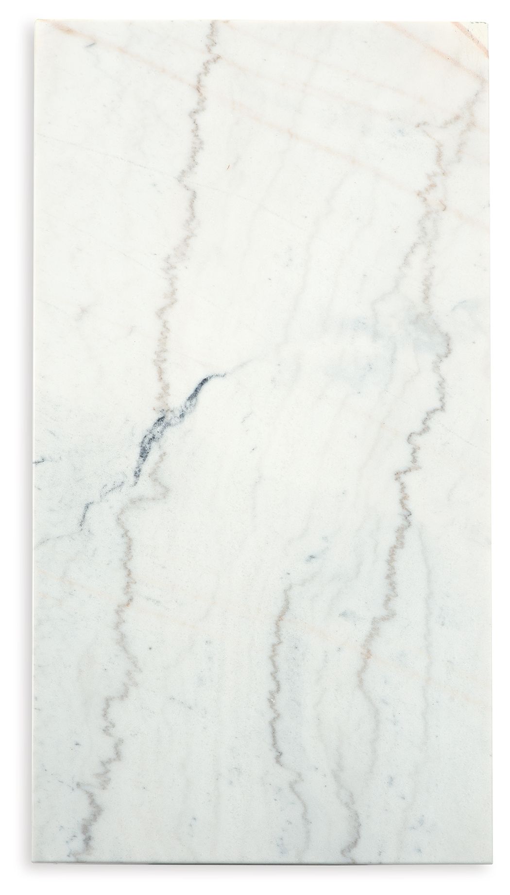 Burkhaus - White / Dark Brown - Rectangular Cocktail Table - Hornell Furniture Outlet