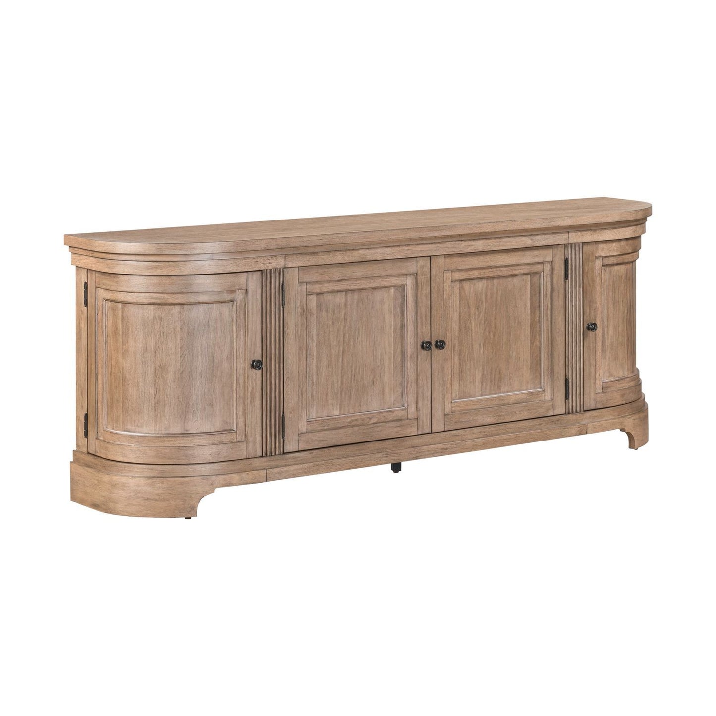 Haven Hills - 82'' TV Console - Camel Beige - Hornell Furniture Outlet
